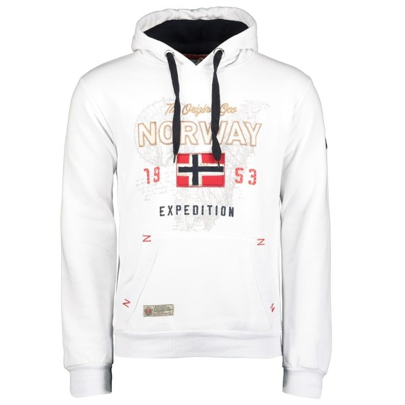 Geographical Norway Guitre Hombre Blanco White