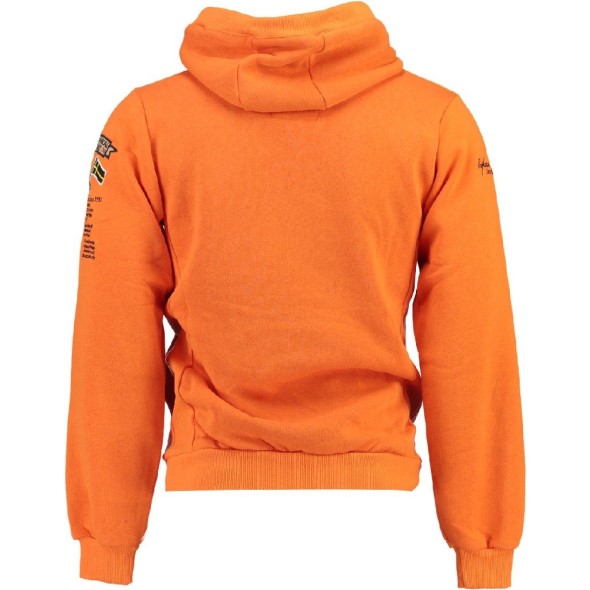 Geographical Norway Sudadera De Hombre Gymclass Naranja Orange