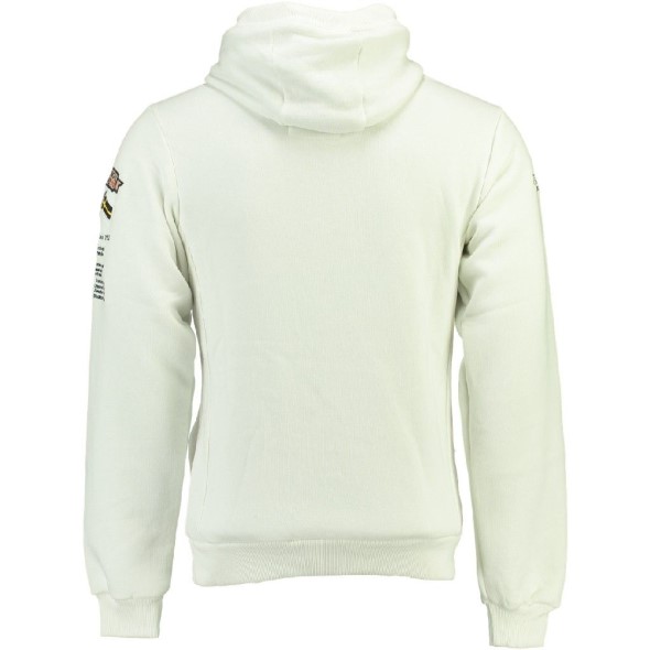 Geographical Norway Sudadera De Hombre Gymclass Blanco White