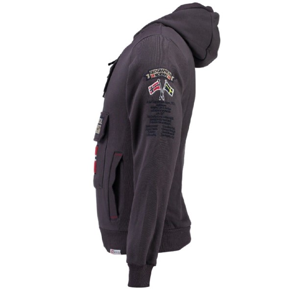 Geographical Norway Sudadera De Mujer Gymclass Gris Oscuro Grey