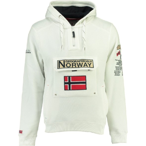 Geographical Norway Sudadera De Mujer Gymclass Blanco White