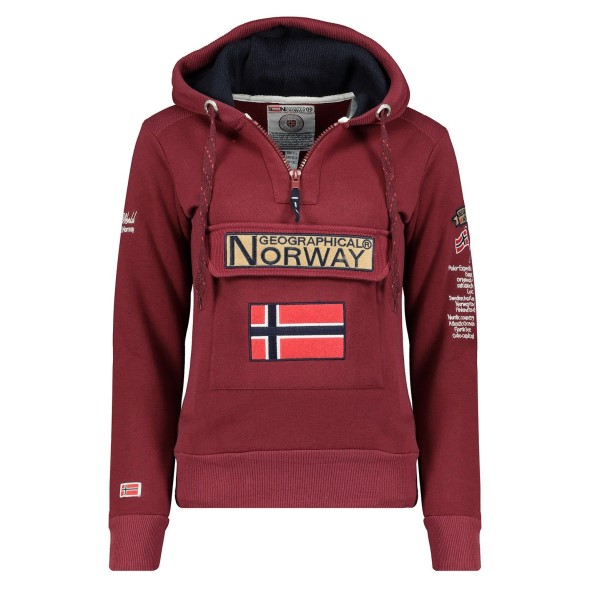 Geographical Norway Sudadera De Niños Gymclass Burdeos Burdeos