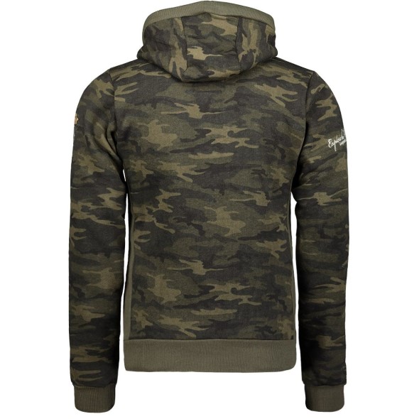 Geographical Norway Sudadera De Niños Gymclass Verde Camo Camo