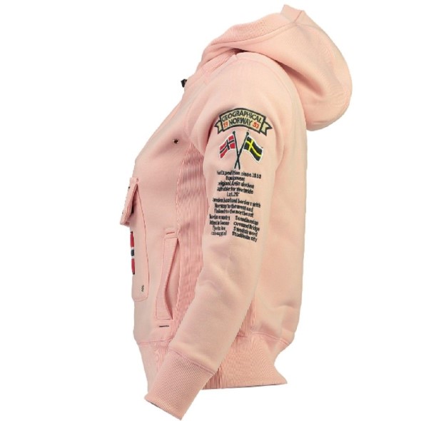 Geographical Norway Sudadera De Niños Gymclass Rosa Claro Rosa