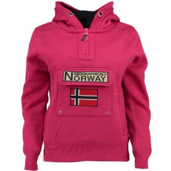 Geographical Norway Sudadera De Niños Gymclass Fucsia Fucsia