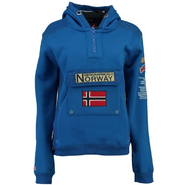 Geographical Norway Sudadera De Niños Gymclass Azul Eléctrico Blue