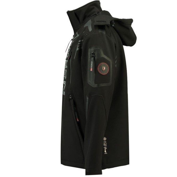 Geographical Norway Chaqueta Softshell De Hombre Talentueux Negro Black