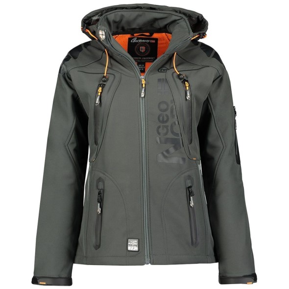 Geographical Norway Tisland Mujer Gris Oscuro / Naranja Naranja