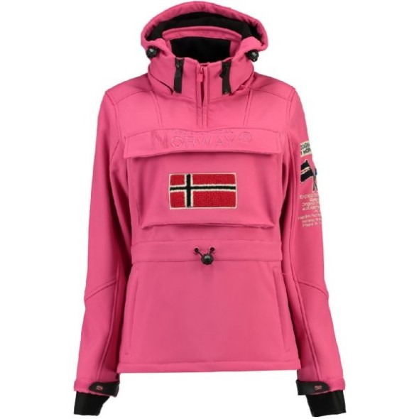 Chaqueta Softshell De Mujer Tilsit Fucsia Fucsia Geographical Norway