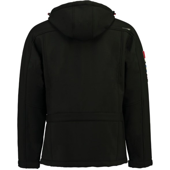 Geographical Norway Chaqueta Softshell De Hombre Tykoon Negro Black