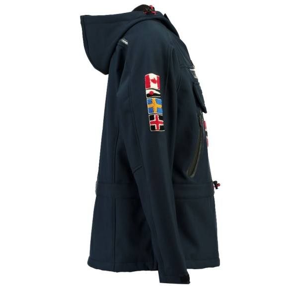 Geographical Norway Chaqueta Softshell De Hombre Tykoon Azul Marino Navy