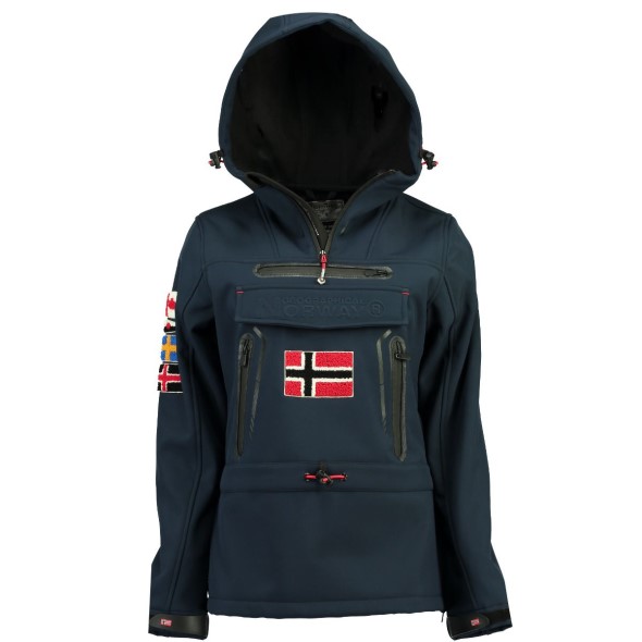 Geographical Norway Chaqueta Softshell De Mujer Tyka Azul Marino Navy