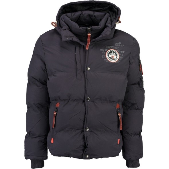 Geographical Norway Chaqueta De Hombre Verveine Gris Oscuro Grey